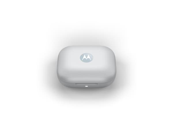 Motorola - True wireless-hodetelefoner med mikrofon - i øret - Bluetooth - aktiv støydemping - isbreblå
