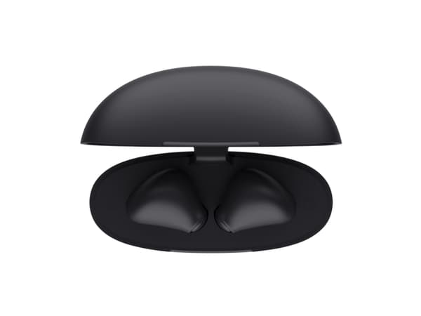 Trust Yavi - True wireless-hodetelefoner med mikrofon - i øret - Bluetooth - svart