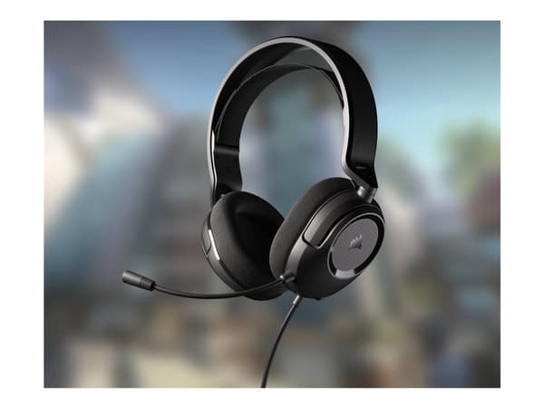 CORSAIR Gaming HS35 SURROUND v2 - Hodesett - full størrelse - kablet - 3,5 mm jakk