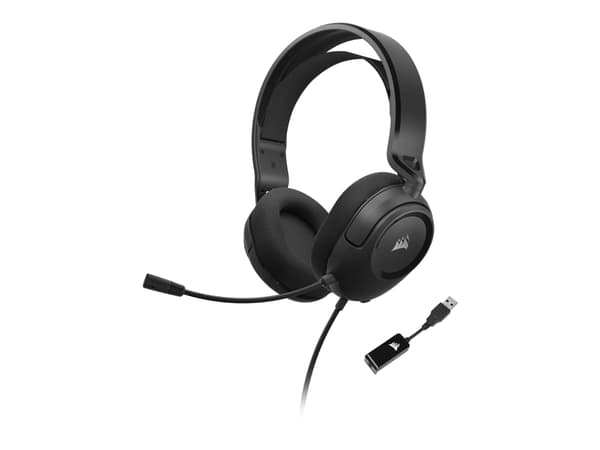 CORSAIR Gaming HS35 SURROUND v2 - Hodesett - full størrelse - kablet - 3,5 mm jakk