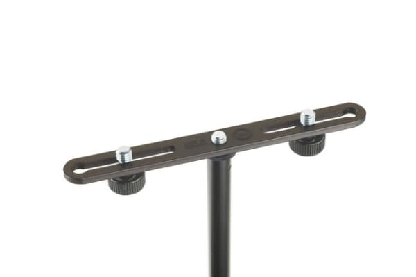 König & Meyer 23550, Monteringsstang, Sort, Aluminium, 200 mm, 172 mm, 60 g