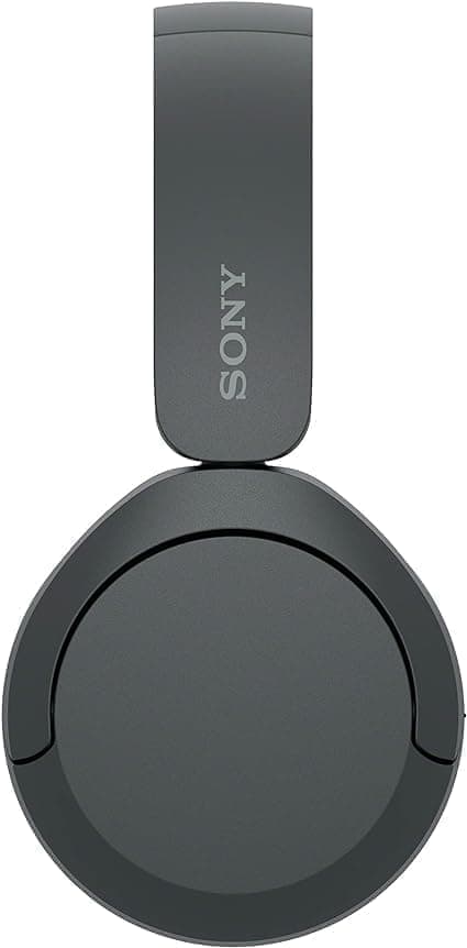 Sony WH-CH520 trådløse Bluetooth-hovedtelefoner - op til 50 timers batterilevetid med hurtig opladning, on-ear-stil - Sort (fornyet)