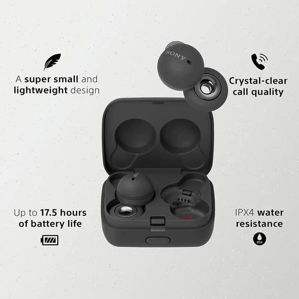 GRÅ Sony WF-L900 Wireless LinkBuds hörlurar