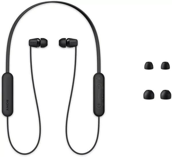 Sony WI-C100 Trådlösa Bluetooth In-ear-hörlurar - Svart