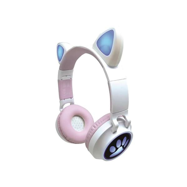 Lexibook Hovedtelefoner Bluetooth With Cat Ears And Lights To Listen To Music Without Cable 24.40x46x37 Cm