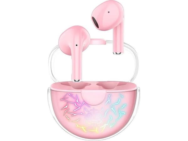 T35 in-ear gaming headphones pink