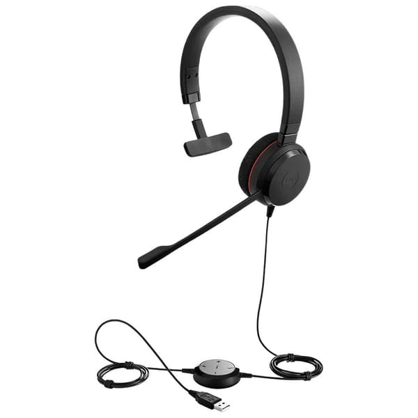 Jabra Hörlurar Envolve 20se Uc Svart