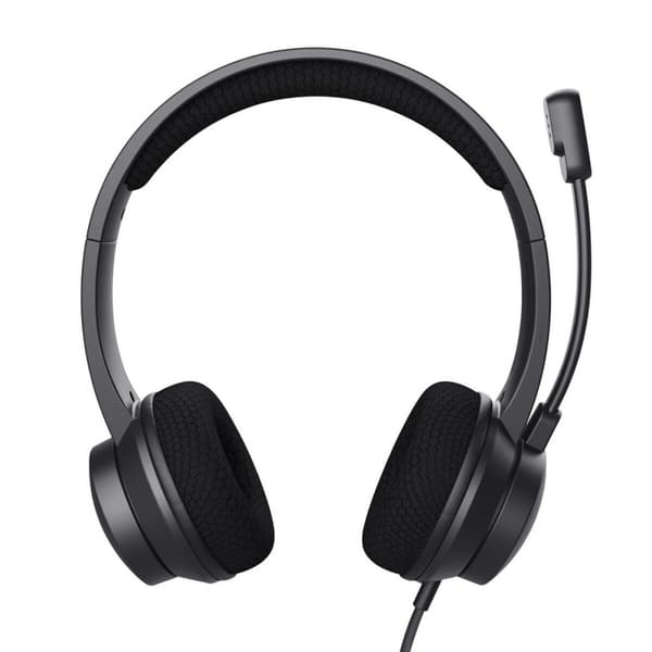 Hovedtelefoner med mikrofon Trust 25089 Sort