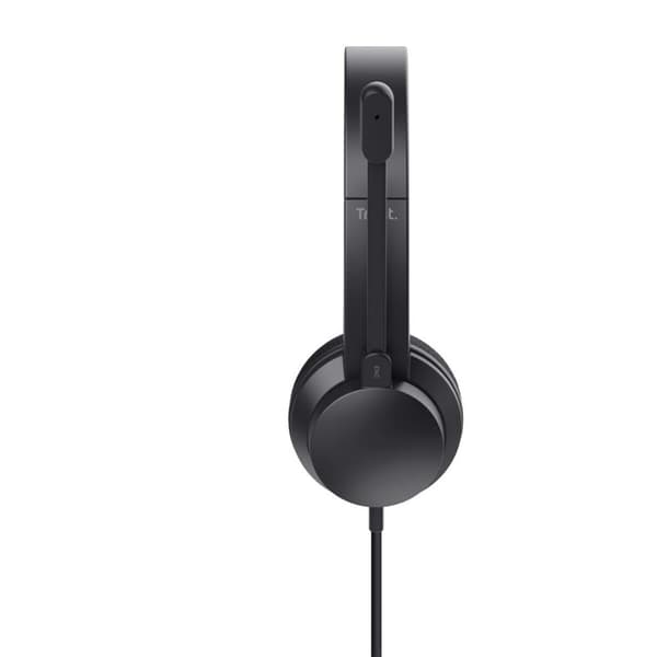 Hovedtelefoner med mikrofon Trust 25089 Sort