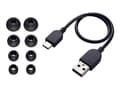Miniatyrbilde 2 av 5: JVC HA-XC62T - Xtreme Xplosives - True wireless-hodetelefoner med mikrofon - ørepropp - Bluetooth