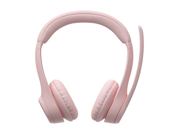 Logitech Zone 300 - Hodesett - on-ear - Bluetooth - trådløs - rosa