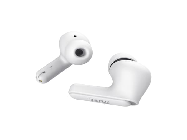 Trust Yavi, True Wireless Stereo (TWS), 20 - 20000 Hz, Calls/Music, 37 g, Headset, White