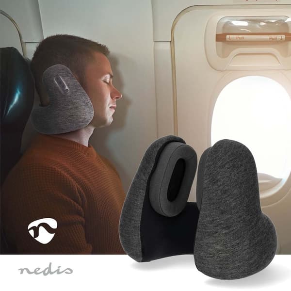 Nedis Trådløse Over-Ear hovedtelefoner | Rejsepude | Maksimal batteritid: 11 timer | Indbygget mikrofon | Truk kontrol | Understøtter stemmestyring |