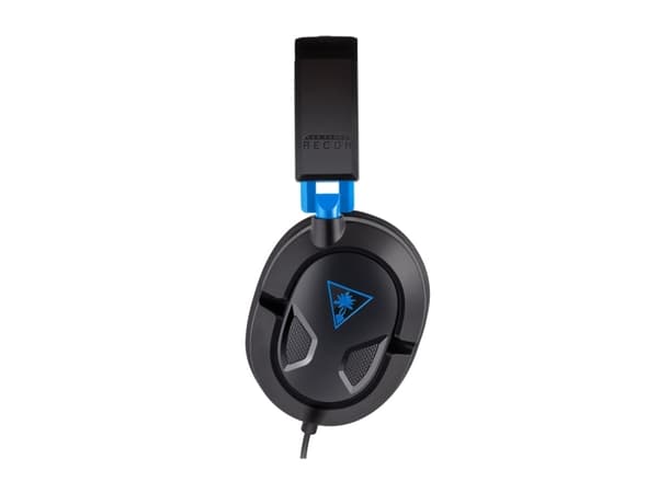 Turtle Beach Recon 50, Koblet med ledninger (ikke trådløs), Spilling, 20 - 20000 Hz, Hodesett, Sort, Blå