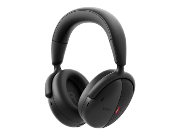 Dell Premier Wireless ANC Headset WL7024 - Headset - fullstorlek - Bluetooth - trådlös, kabelansluten - aktiv brusradering - 3,5 mm kontakt, USB-A vi