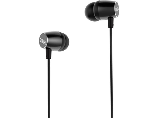 Aiwa HODETELEFON 3.5MM ESTM-30BK AIWA SVART hodetelefoner