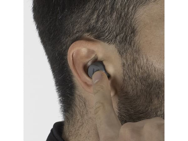 Lindy LE400W, Trådlös, Musik/vardag, 20 - 20000 hz, 8 g, Headset, Grå