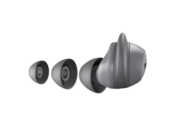 Lindy LE400W, Trådlös, Musik/vardag, 20 - 20000 hz, 8 g, Headset, Grå