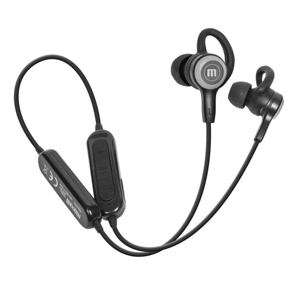 Bluetooth-kuulokkeet LED-renkaalla - Musta