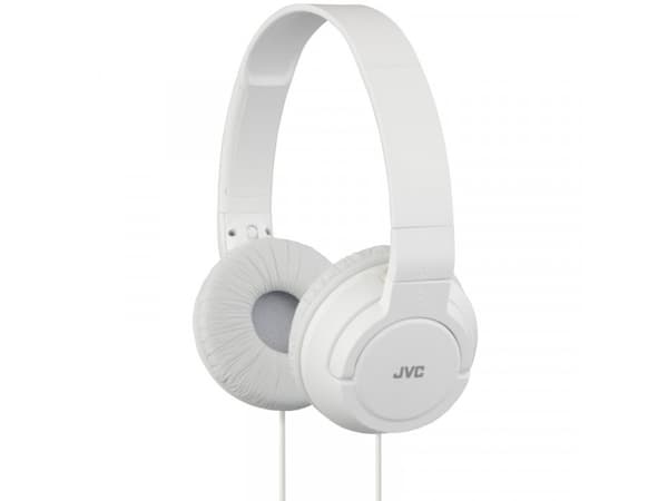 JVC HA-S180-W-E, trådbunden, 10 - 22000 Hz, musik, 108 g, hörlurar, vit