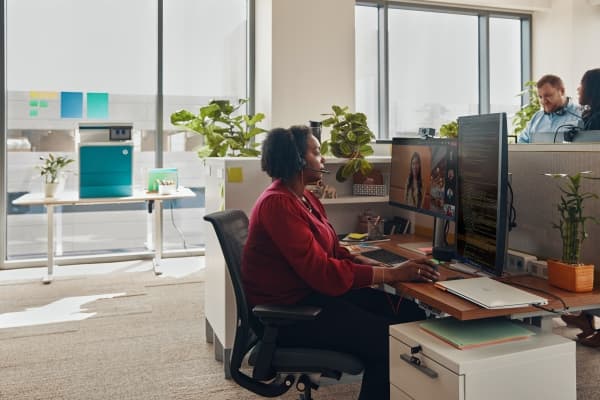 Poly Blackwire 3315-M - Blackwire 3300 series - headset - på örat - kabelansluten - 3,5 mm kontakt, USB-C - svart - Certifierad för Microsoft-teams