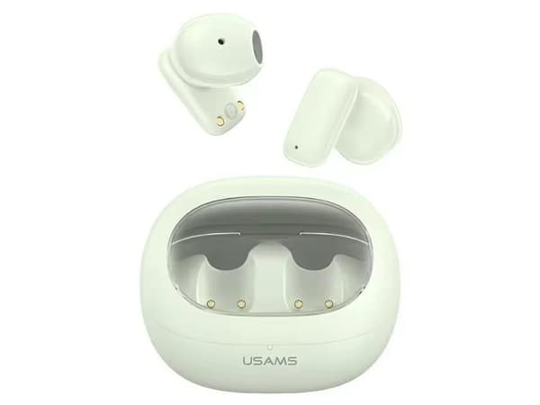 USAMS Bluetooth 5.3 TWSTD Series Wireless Headphones Green/Green BHUTD04 (TD22)