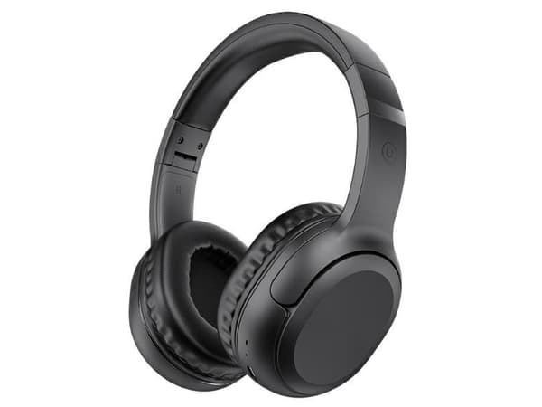 USAMS Bluetooth 5.3 Headband Headset Yun Series Svart/Svart TDLYEJYX01 (USAMS-YG23)