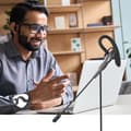 Miniatyrbild 3 av 11: Nedis PC headset | In-Ear | Mono | USB Type-A / USB Type-C™ | Vikbara Mikrofon | Grå / Svart