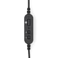 Miniatyrbild 9 av 11: Nedis PC headset | In-Ear | Mono | USB Type-A / USB Type-C™ | Vikbara Mikrofon | Grå / Svart