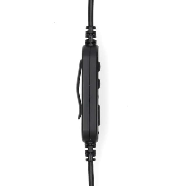 Nedis PC headset | In-Ear | Mono | USB Type-A / USB Type-C™ | Vikbara Mikrofon | Grå / Svart