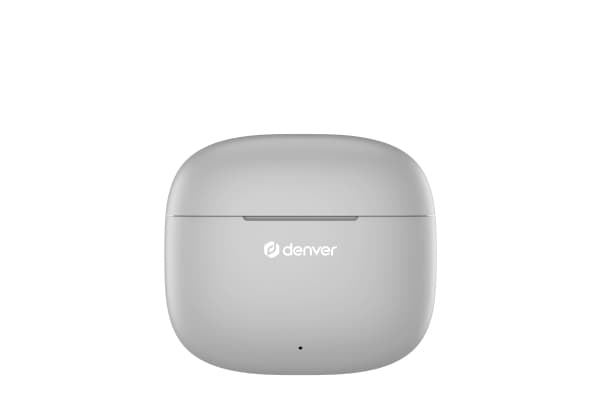 Denver TWE-48GR, True Wireless Stereo (TWS), 20 - 20000 Hz, Samtaler/musikk, Hodesett, Grå