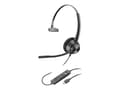 Miniatyrbilde 1 av 5: Poly EncorePro 310 - EncorePro 300 series - hodesett - on-ear - kablet - USB-C - svart - Works With Chromebook Certified