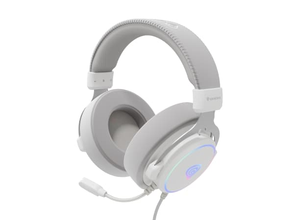 GENESIS Neon 764, Kabel, Spela, 20 - 20000 hz, 425 g, Headset, Vit