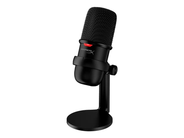 HyperX SoloCast, innebygd mikrofon, -6 dB, 20 - 20000 Hz, 16 bit, 48 kHz, kondensator