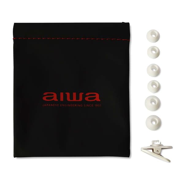 Aiwa Høretelefoner Estm-500wt Hvid