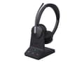 Miniatyrbilde 5 av 5: Yealink WH64 Dual - Hodesett - on-ear - DECT / Bluetooth - trådløs - Optimert for UC