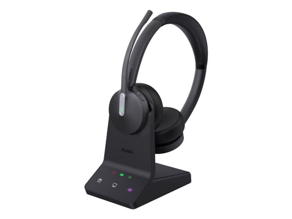Yealink WH64 Dual - Hodesett - on-ear - DECT / Bluetooth - trådløs - Optimert for UC