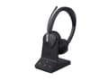 Miniatyrbilde 2 av 5: Yealink WH64 Dual - Hodesett - on-ear - DECT / Bluetooth - trådløs - Optimert for UC