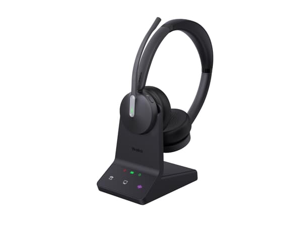 Yealink WH64 Dual - Hodesett - on-ear - DECT / Bluetooth - trådløs - Optimert for UC
