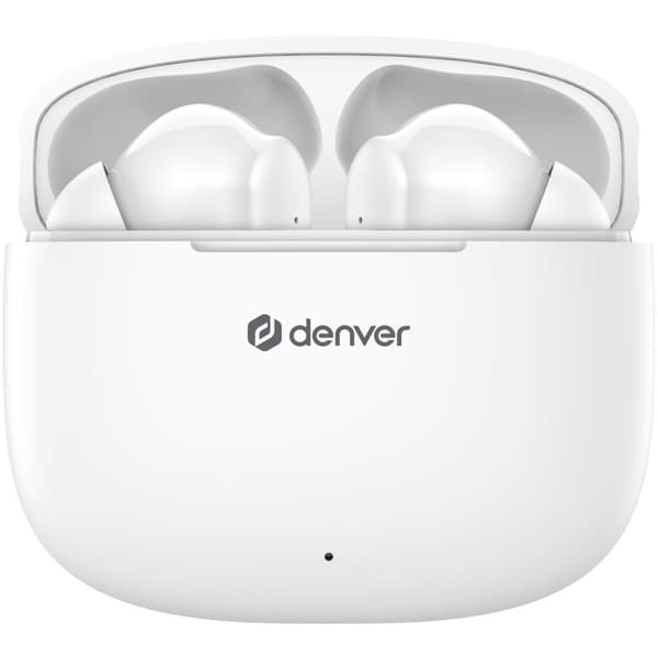 DENVER TWE-48W True wireless Bluetooth hörlur med laddetui