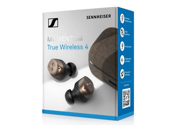 Sennheiser MOMENTUM True Wireless 4 – Trådlösa Hörlurar – Svart Koppar