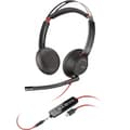 Miniatyrbillede 1 af 2: Poly Blackwire 5220 - USB-C-stereohovedtelefoner med mikrofon