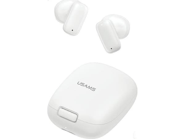 USAMS Bluetooth 5.3 TWSID Series Wireless Headphones White BHUID02 (ID25)