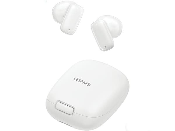 USAMS Bluetooth 5.3 TWSID Series Wireless Headphones White BHUID02 (ID25)