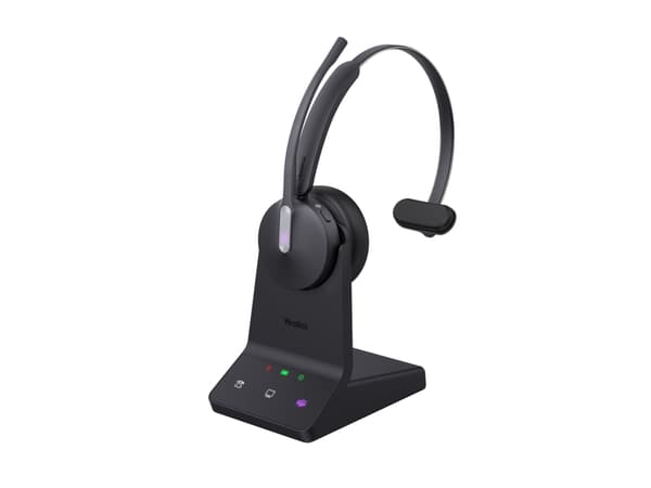 Yealink WH64 Mono - Hodesett - on-ear - DECT / Bluetooth - trådløs - Optimert for UC