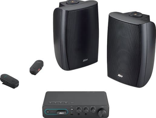 AVer SA-A5, Gruppebasert, Sort, Kraft indikator, Status, 88 - 25000 Hz, 2.4 GHz, Taiwan