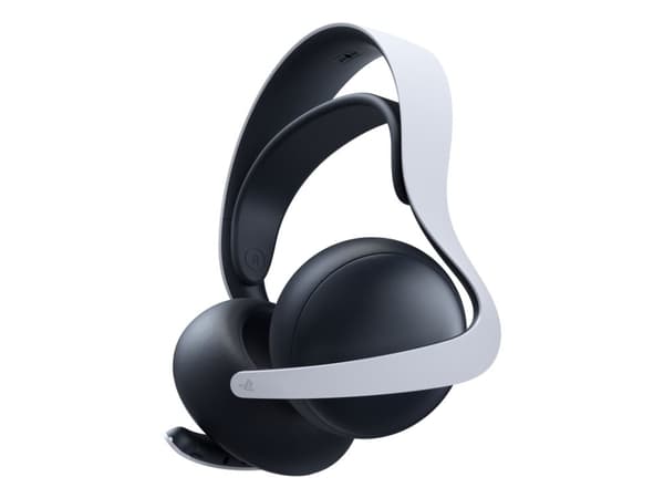 Sony PULSE Elite, Trådlös, Spela, Headset, Svart, Vit
