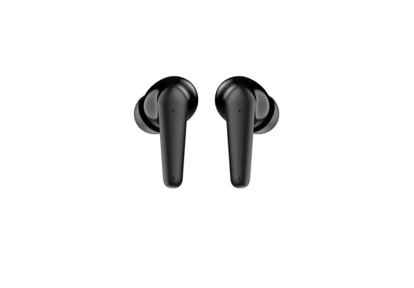 DENVER TWE-48B - True wireless-hodetelefoner med mikrofon - i øret - Bluetooth - svart