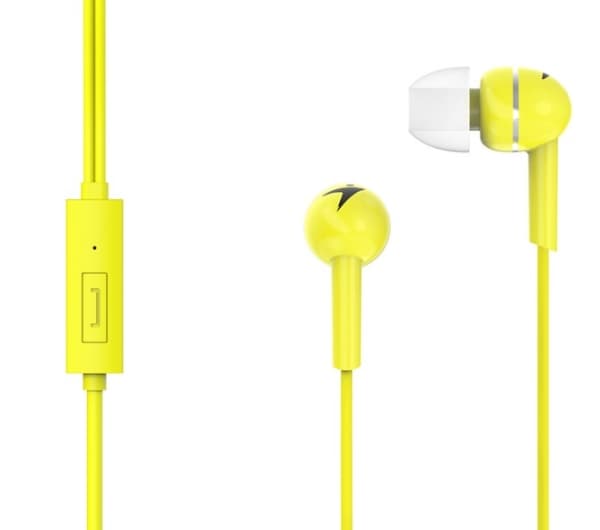 Genius Computer Technology HS-M300, Kabel, 20 - 20000 hz, Samtal/musik, 12 g, Headset, Gul
