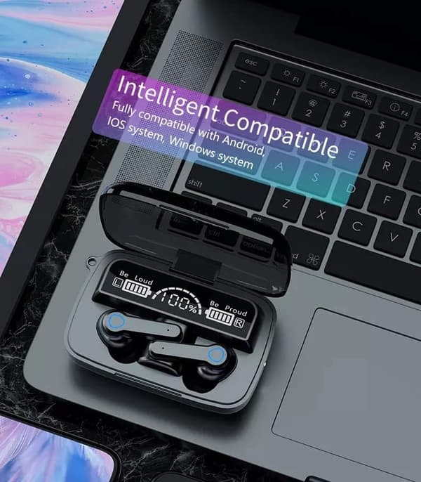 In-ear hörlurar alla Samsung Android Iphone trådlösa hörlurar